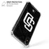 MLB San Diego Padres Dark Wash iPhone XS Max Clear Case
